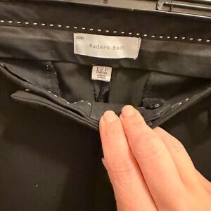 GAP Black Stretch Modern Boot Pants
